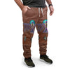 Brown Pattern Sweatpants WCS