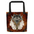 Wolf Native American Tote bag WCS