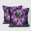 Violet Wolf Native American Pillow Cover WCS