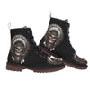 Skull Native Leather Martin Short Boots WCS