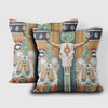 Inspired Apache Pattern Native American Pillow Cover WCS