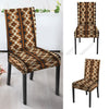 Brown Pattern Culture Design Native American Tablecloth - Chair cover WCS