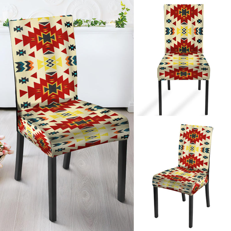 Multi Pattern Culture Design Native American Tablecloth - Chair cover WCS