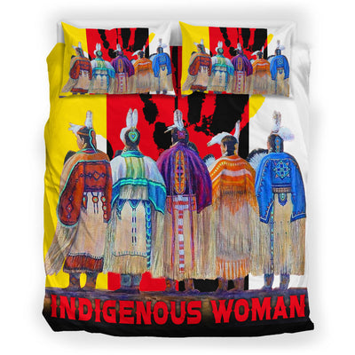 Indigenous 3D All Native American Bedding Set WCS