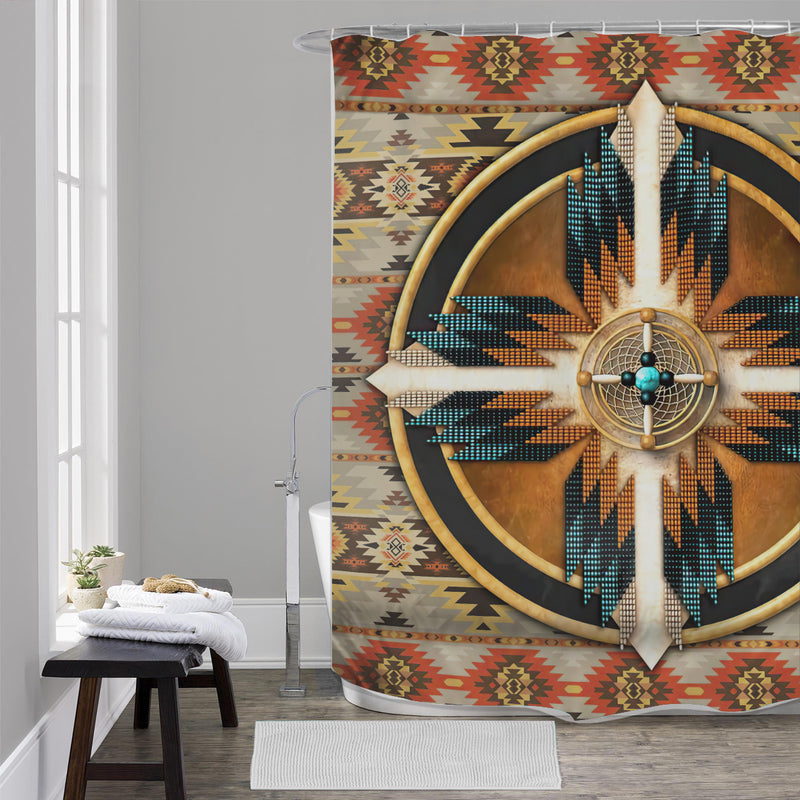 Native American Pattern Shower Curtains WCS