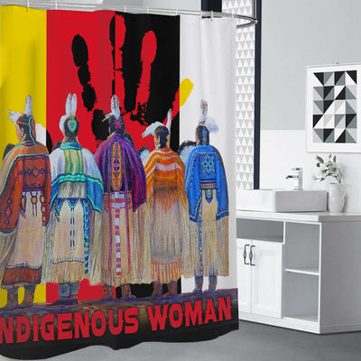 Indigenous Women Art Shower Curtains WCS