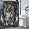 Wolf Native American Shower Curtains WCS