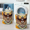 Yellow Dream Catcher Eagle Laundry Basket WCS