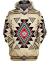 Native American - Ancient Pattern 3D Hoodie - Native American Pride Shop