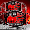 I Wear Red For My Sisters WCS