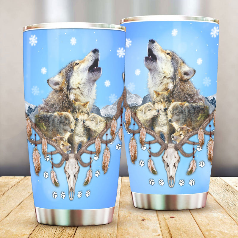 Native Wolves Tumbler WCS