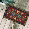 Native Red Yellow Pattern Native Doormat