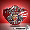 Velcro Mask - I Wear Red For My Sisters - BTG WCS