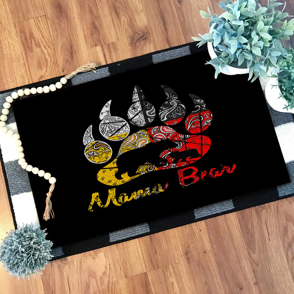 Mama Bear Native Doormat WCS