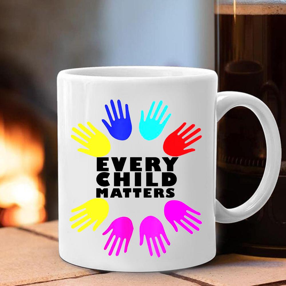 Every Child Matters Mug Support Canada Native Child Lives Matter Orange Day Shirt Merch WCS