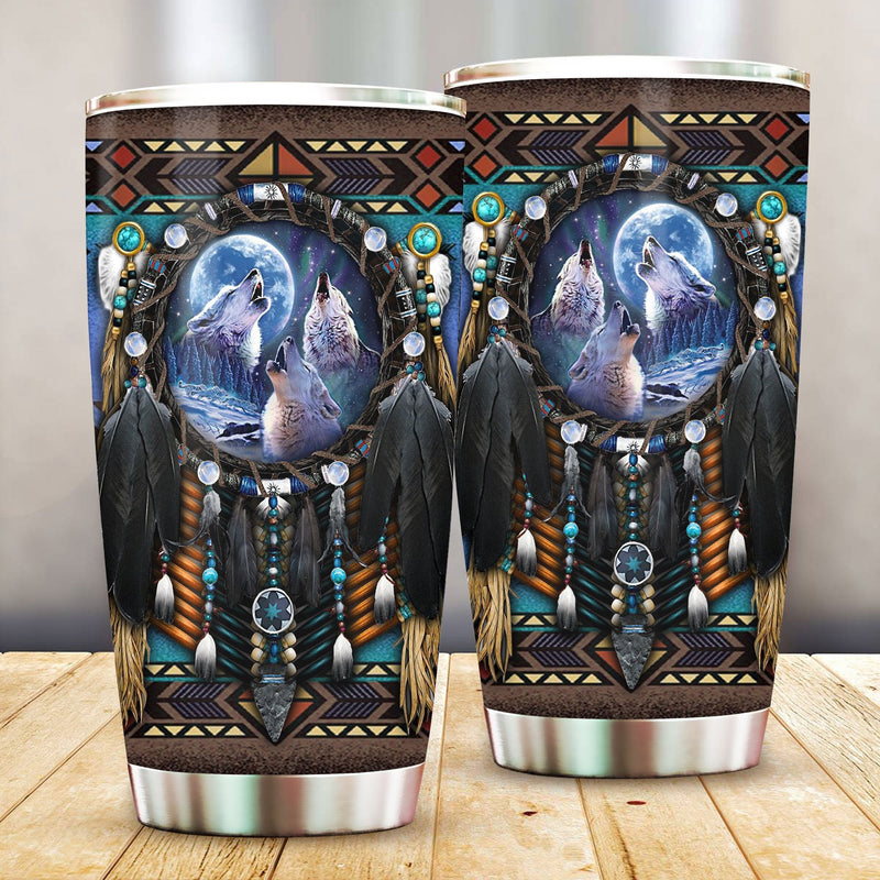 Native Wolf Tumbler WCS