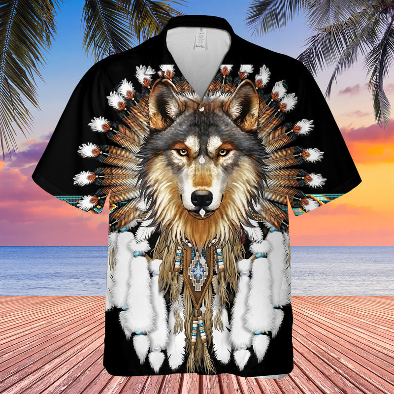 Native American Hawaiian Shirt WCS