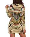 Native Pattern Culture Hoodie Dress WCS