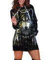 Wolf Native Hoodie Dress - Native American Pride Shop