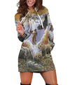 WOLF NATIVE 3D Hoodie Dress WCS