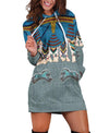 Blue Horse Hoodie Dress WCS