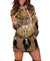 Native Patterns Feathers Hoodie Dress WCS