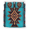 Blue Background Native Bedding Set WCS