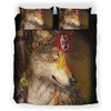 Native Wolf Brown Bedding Set WCS