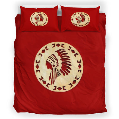 Red Native Bedding Set WCS