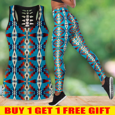 Native American Tank Top & Legging Set 01 WCS