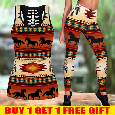 Native American Tank Top & Legging Set 06 WCS