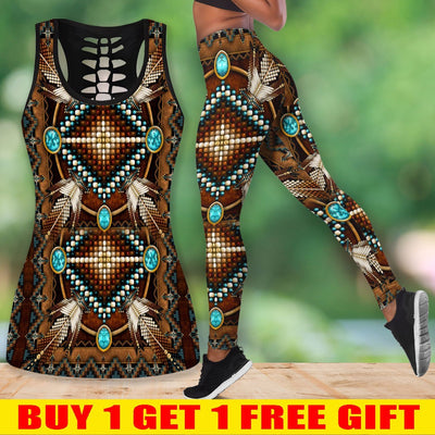 Native American Tank Top & Legging Set 14 WCS