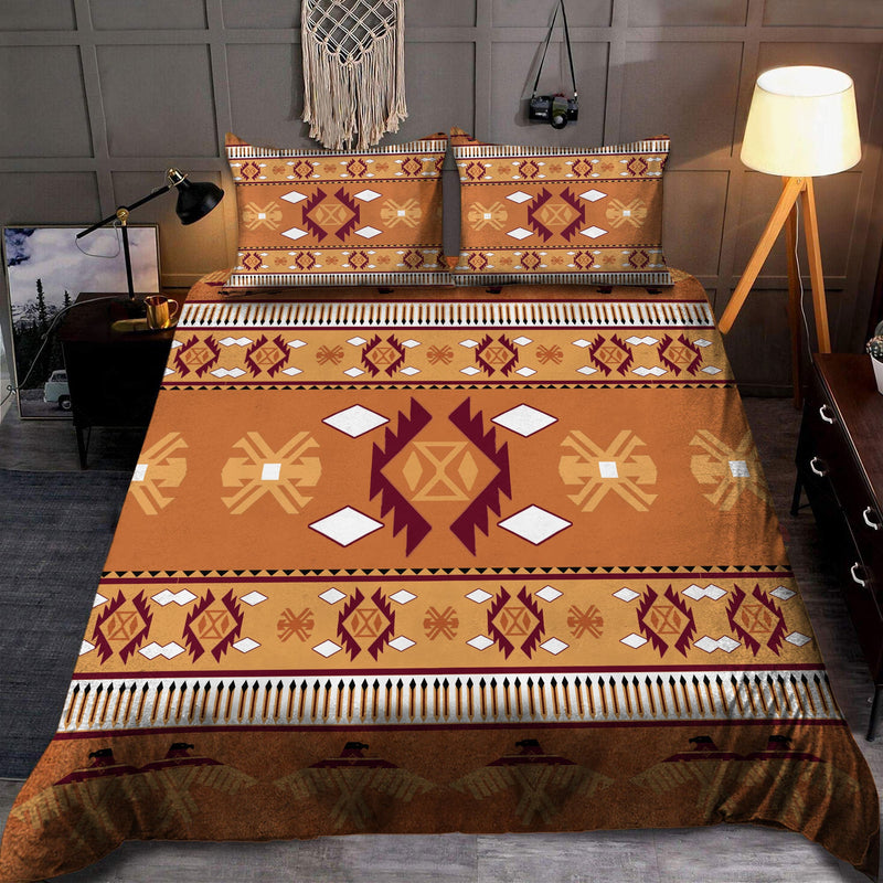 Oranges Native Pattern Bedding Set WCS