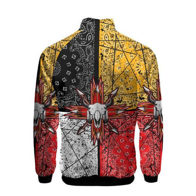 Native American Skull Arrow 3D Hoodie - Native American Pride Shop