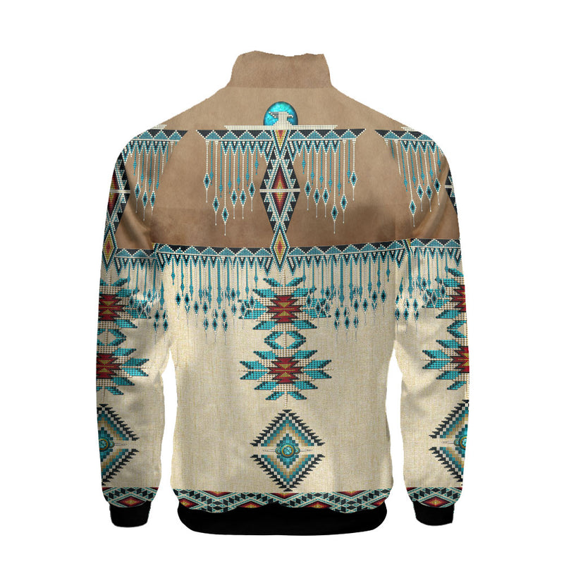 Tribe Pattern Native American 3D Jacket WCS