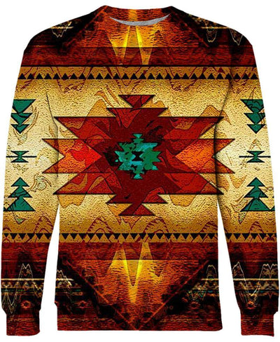 Native Pattern 3D Hoodie - Native American Pride Shop