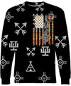 Native Flag 3D Hoodie - Native American Pride Shop