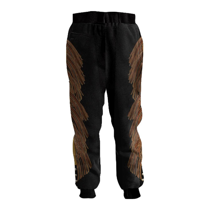 Black Pattern Native Sweatpants WCS