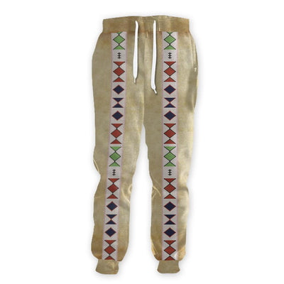 Grey Pattern Native Sweatpants WCS