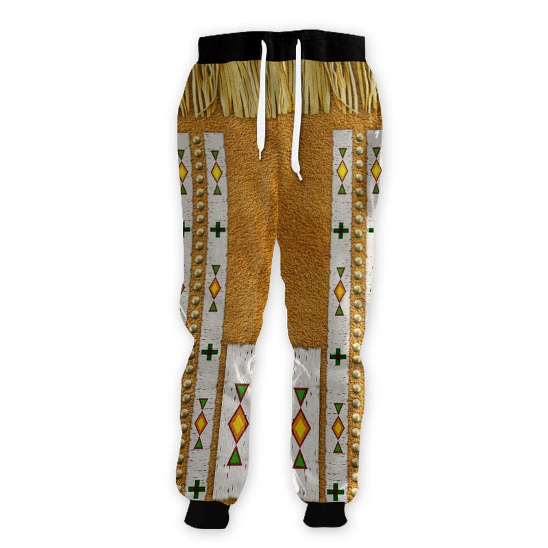 Yellow Pattern Sweatpants WCS