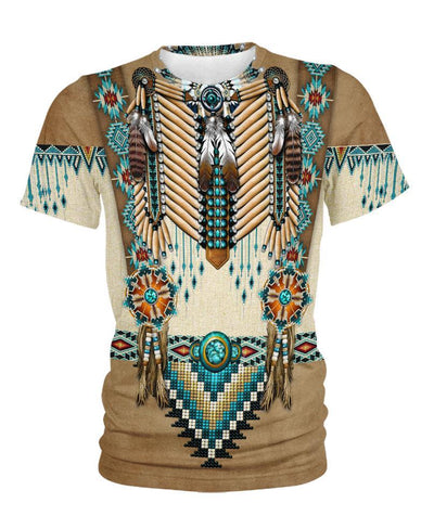 Native Pattern Beautiful 3D Hoodie - Native American Pride Shop