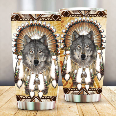 Native Wolf Tumbler WCS