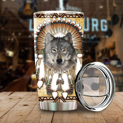 Native Wolf Tumbler WCS