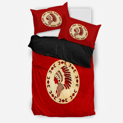 Red Native Bedding Set WCS