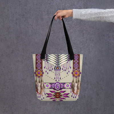 Native Pattern Purple Tote bag WCS