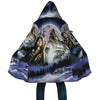 Blue Beauty Wolf Cloak - Native American Pride Shop