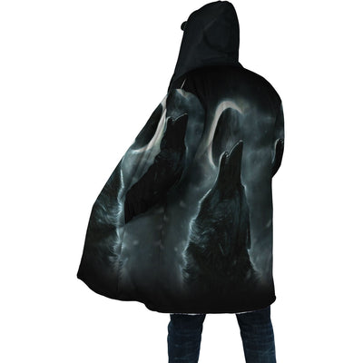 Black Moon Wolf Cloak - Native American Pride Shop