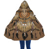 Brown Native Pattern Cloak - Native American Pride Shop