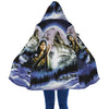 Blue Beauty Wolf Cloak - Native American Pride Shop