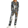 Native American Wolf Women's Pajama Suit WCS